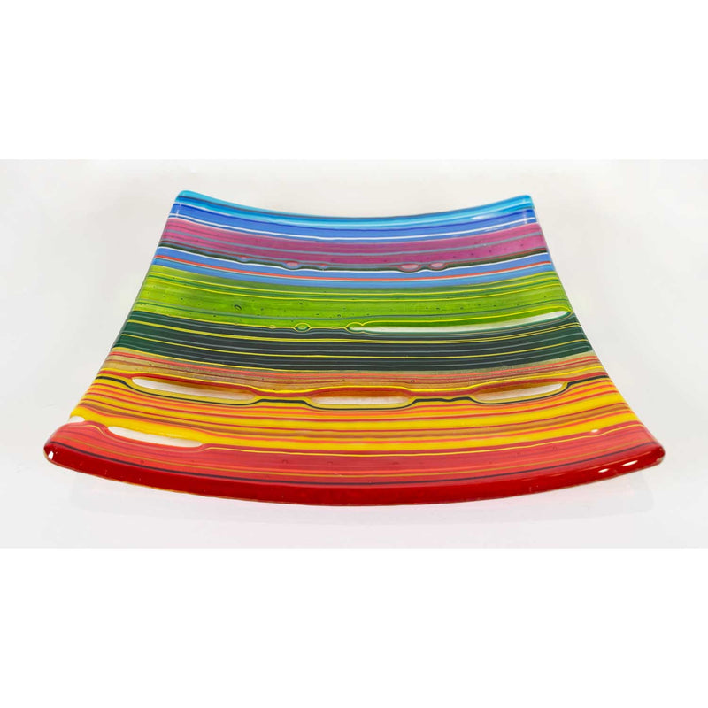 10" Multicolour Organic Plate Petroff Gallery 