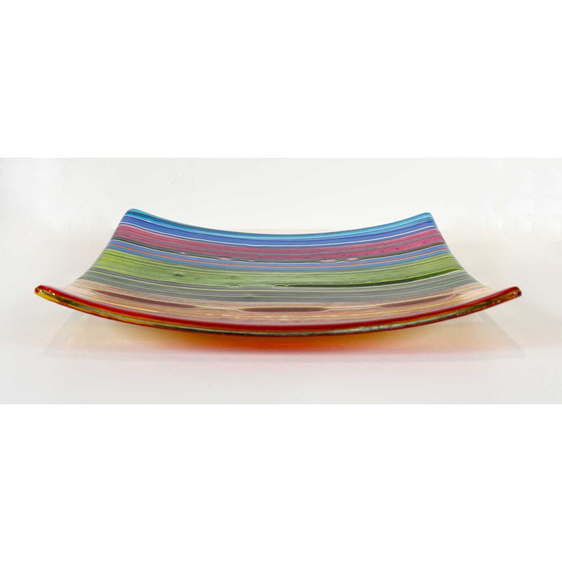 10" Multicolour Organic Plate Petroff Gallery 