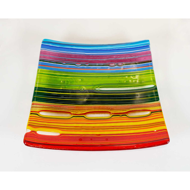 10" Multicolour Organic Plate Petroff Gallery 