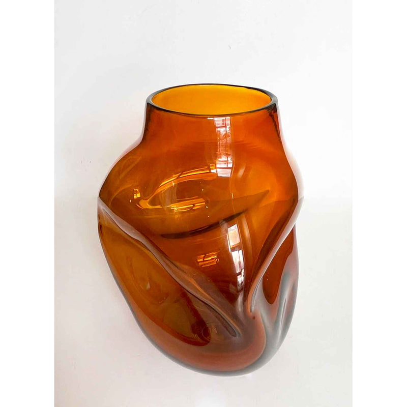 Amber Boulder Vase Petroff Gallery 