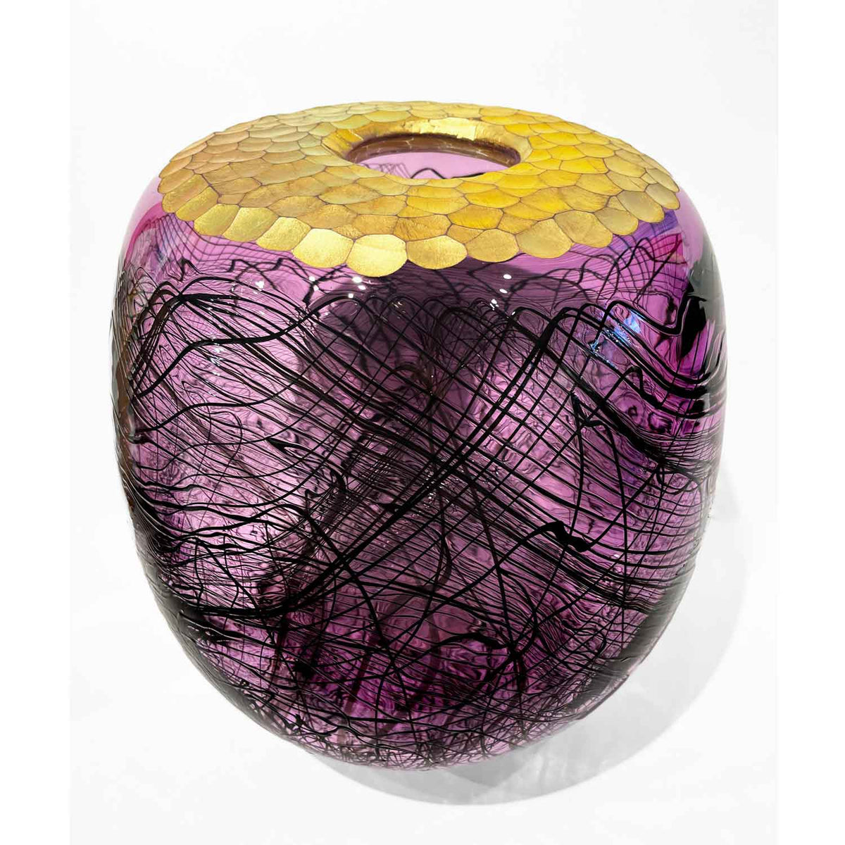 Amethyst Fishing Basket Petroff Gallery 