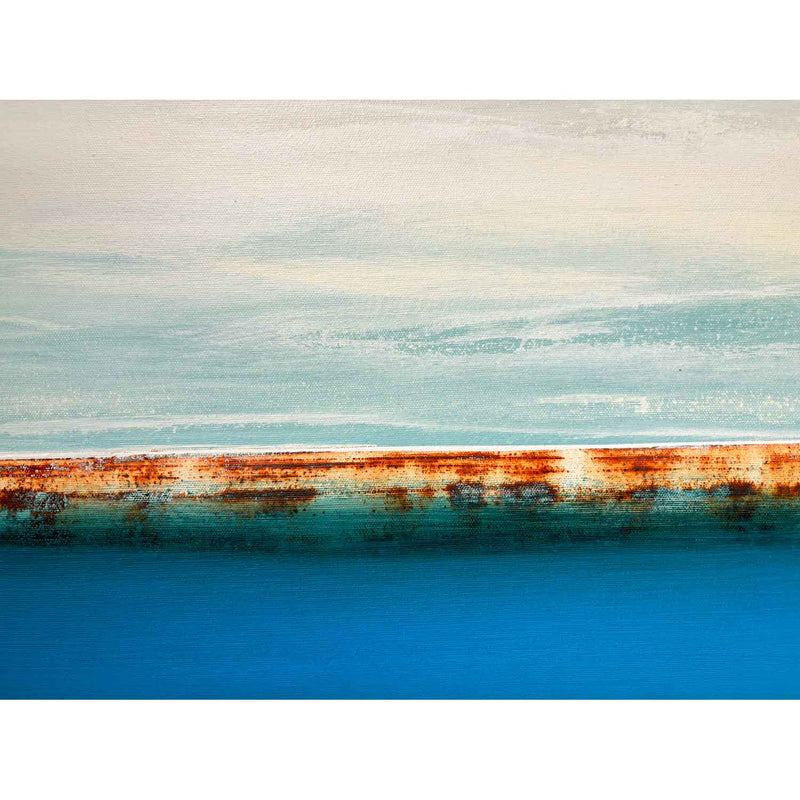 Azure 36" x 60" Petroff Gallery 