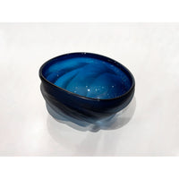 Sea Green Undula Bowl - Petroff Gallery - Glass Art