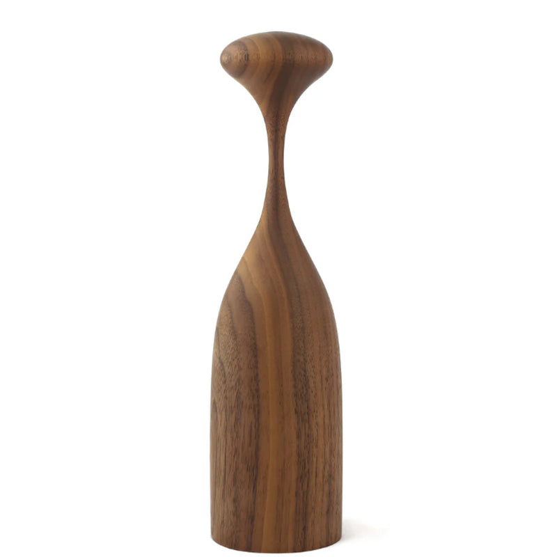 Black Walnut Serratus Pepper Mill - Petroff Gallery - Tableware