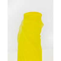 Brilliant Yellow Tall Undula - Petroff Gallery -  - Brad Copping - Brilliant Yellow Tall Undula, 15" x 5" x 5"