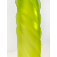 Chartreuse Tall Undula - Petroff Gallery -  - Brad Copping - Chartreuse Tall Undula, 18" x 4" x 4"