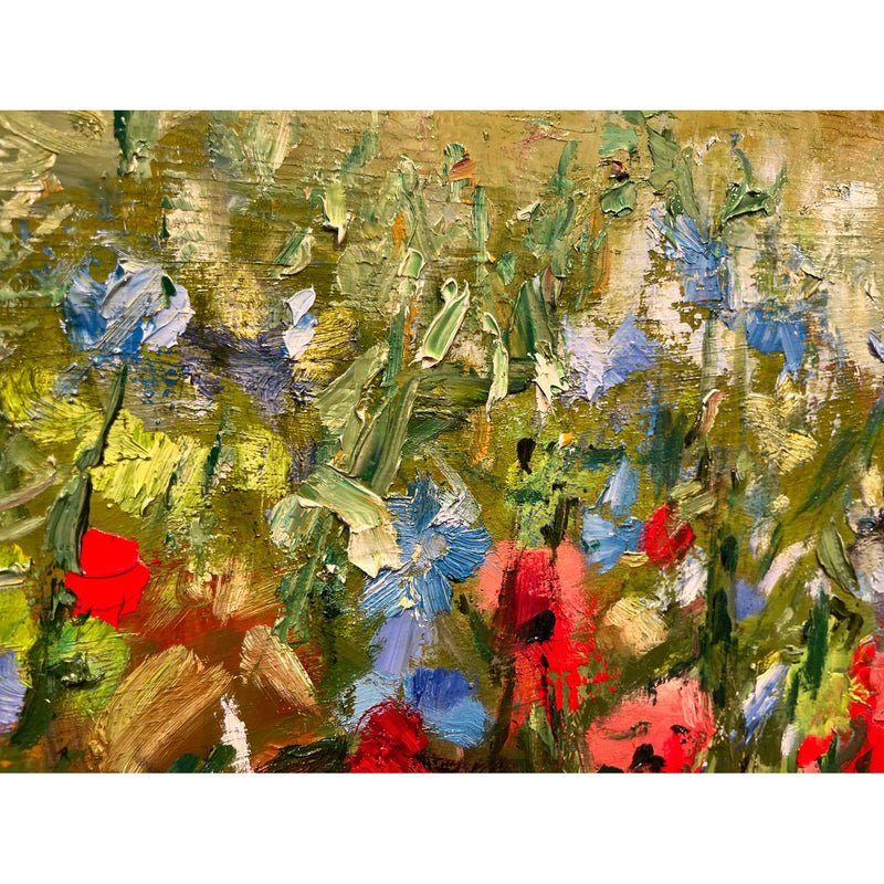 Colours of the Garden 48" x 60" - Petroff Gallery -  - Paul Chester - Colours of the Garden, 48" x 60"