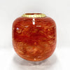 Red Fishing Basket  - Petroff Gallery - Glass Art