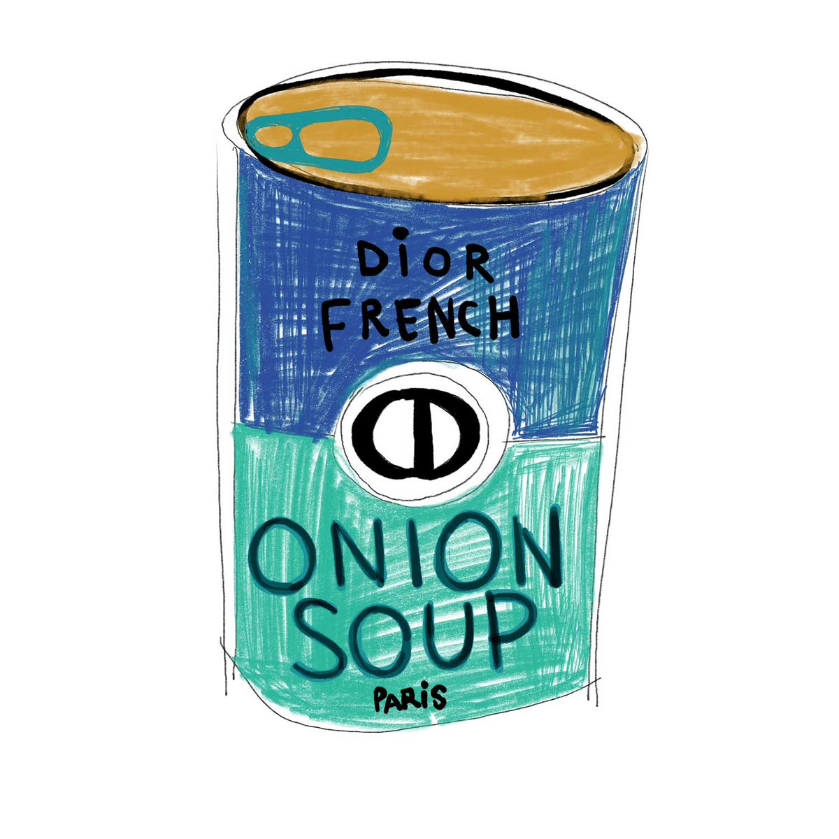 Dior French Onion Soup - Petroff Gallery - Paintings