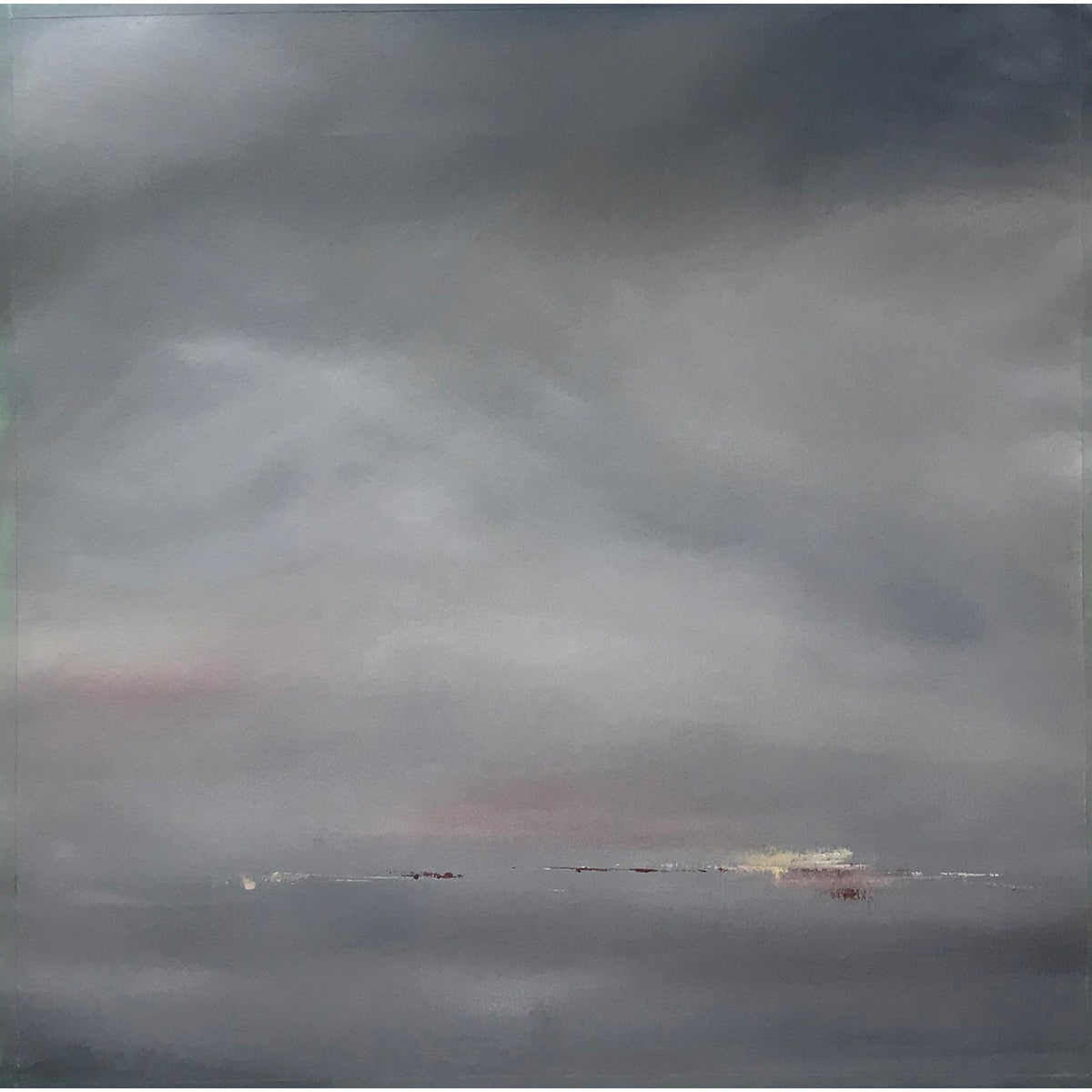 Distant Light 20" x 20" - Petroff Gallery -  - Jacques Descoteaux - Distant Light, 20" x 20"