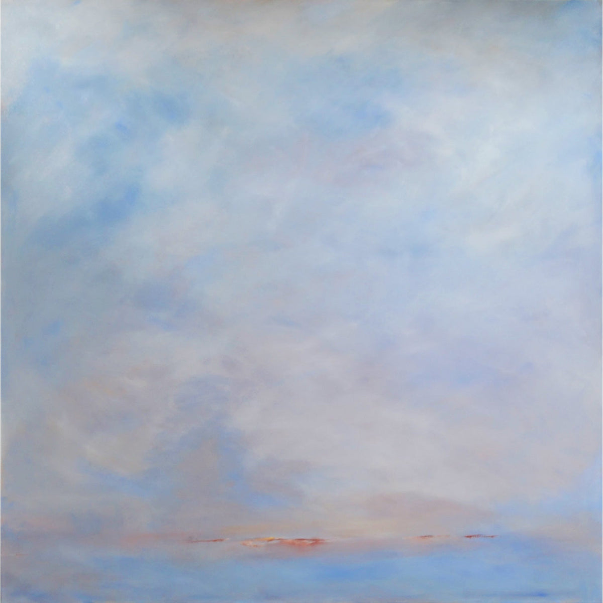 Distant Sound 60" x 60" - Petroff Gallery -  - Jacques Descoteaux - Distant Sound, 60" x 60"