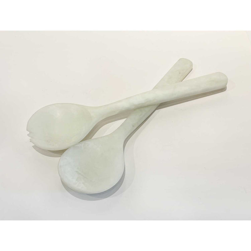 Salad Server White - Petroff Gallery - Tableware