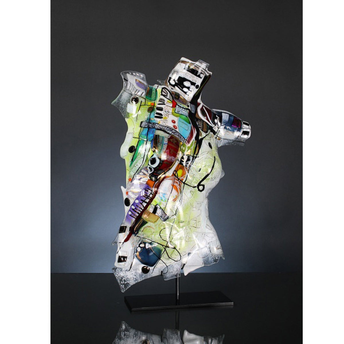 Glass Torso - Petroff Gallery -  - 