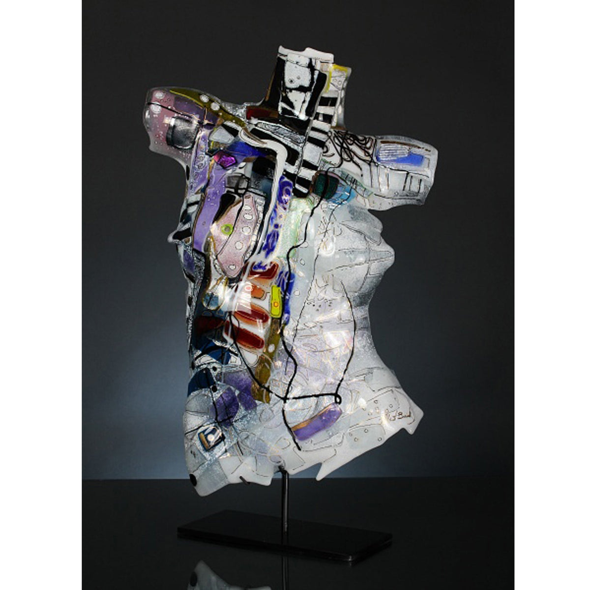 Glass Torso - Petroff Gallery -  - Robert Buick - Glass Torso