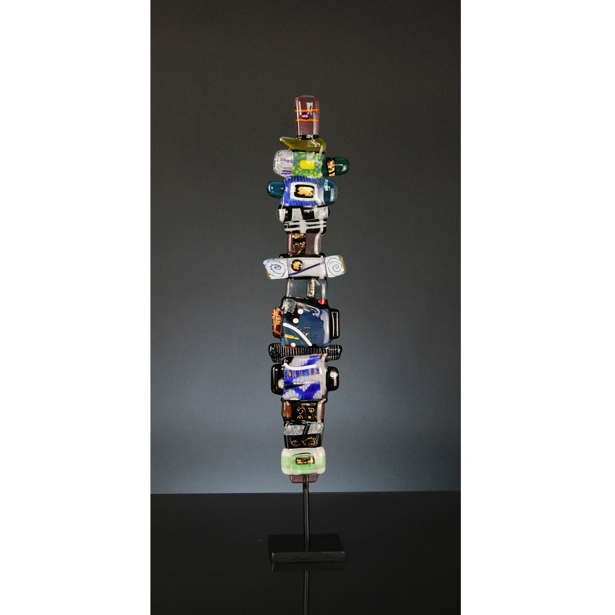 Glass Totem - Petroff Gallery -  - Robert Buick - Glass Totem