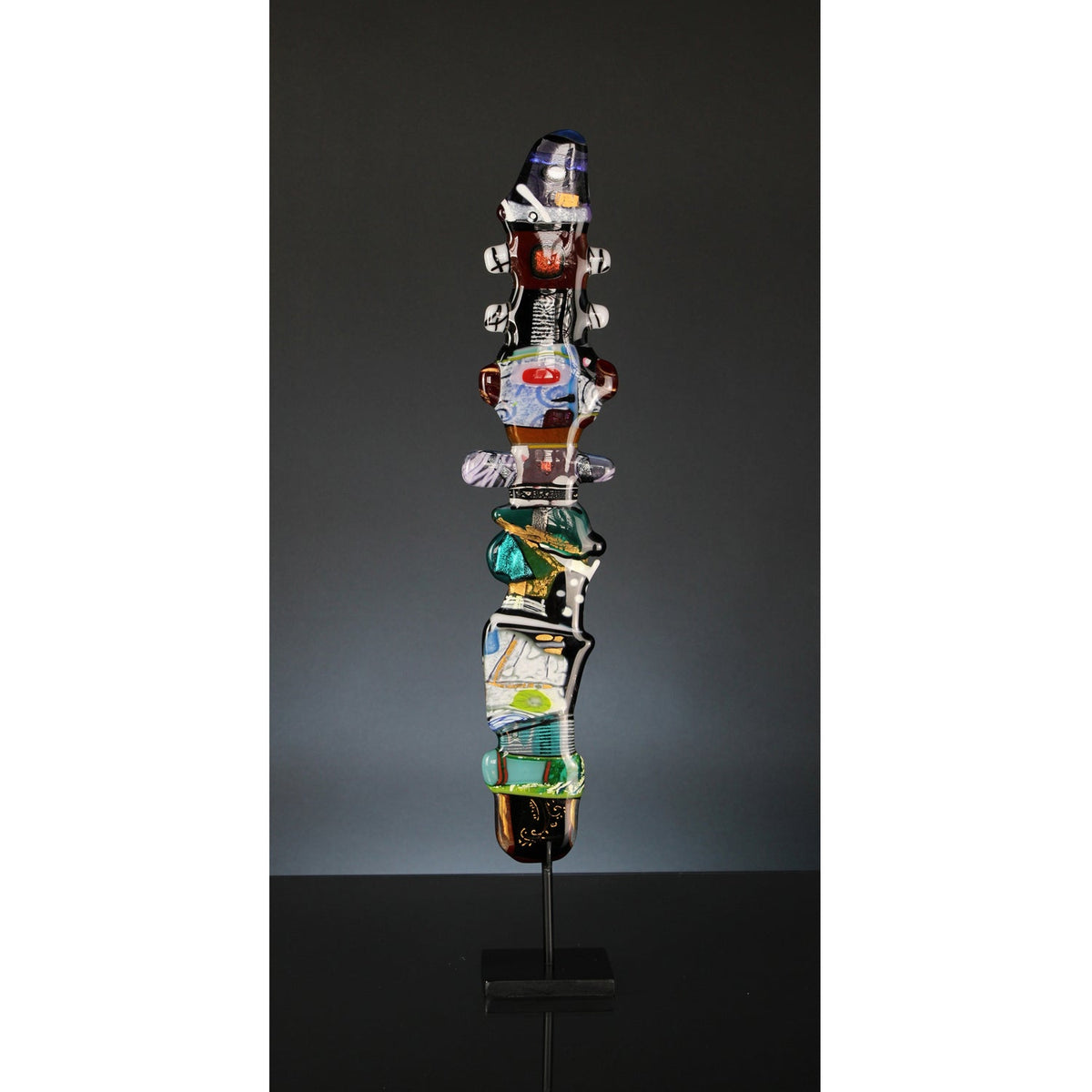 Glass Totem - Petroff Gallery -  - Robert Buick - Glass Totem