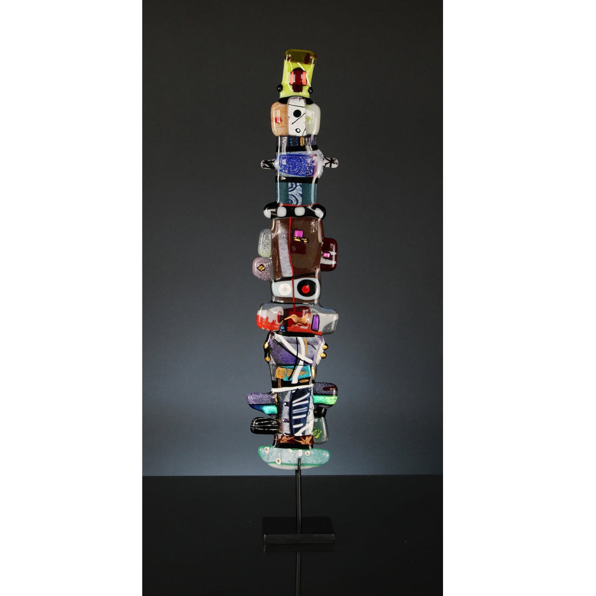 Glass Totem - Petroff Gallery -  - Robert Buick - Glass Totem