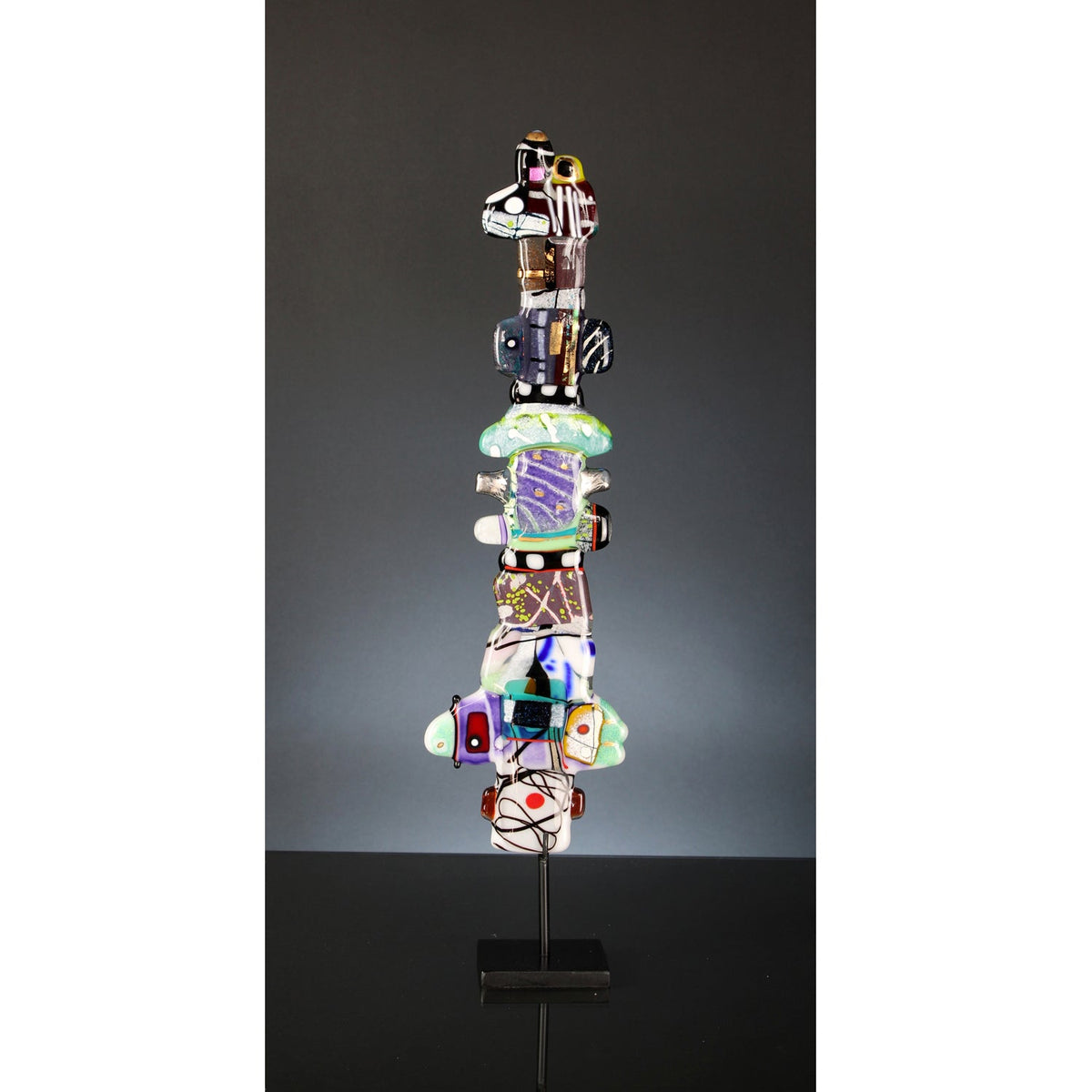 Glass Totem - Petroff Gallery -  - Robert Buick - Glass Totem