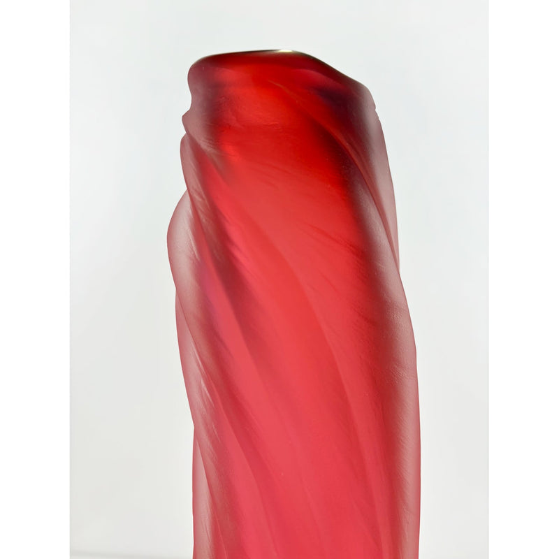 Gold Ruby Tall Undula - Petroff Gallery -  - Brad Copping - Gold Ruby Tall Undula, 17" x 4.5" x 4.5"