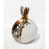 Gold and White Pomegranate Petroff Gallery 