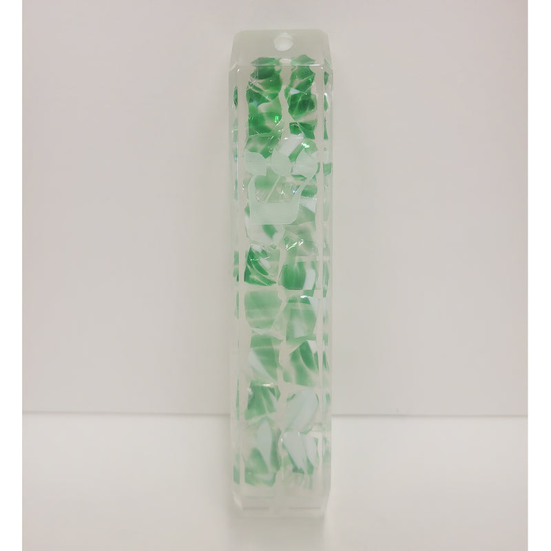 Wedding Glass Mezuzah