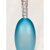 Potions Aqua Oval - 14" - Petroff Gallery - Glass