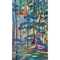 Joker's Hill Trail 40" x 24" - Petroff Gallery - Painting