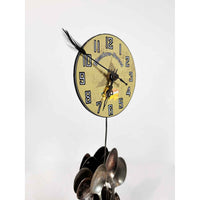 Clock with Spoons 6651 - Petroff Gallery - Mixed Media Art