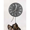 Clock with Spoons 6647 - Petroff Gallery - Mixed Media Art