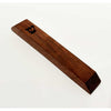 Large Bevel Walnut Mezuzah Petroff Gallery 