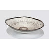 White Gold Circle Bowl - Petroff Gallery - Ceramic Art