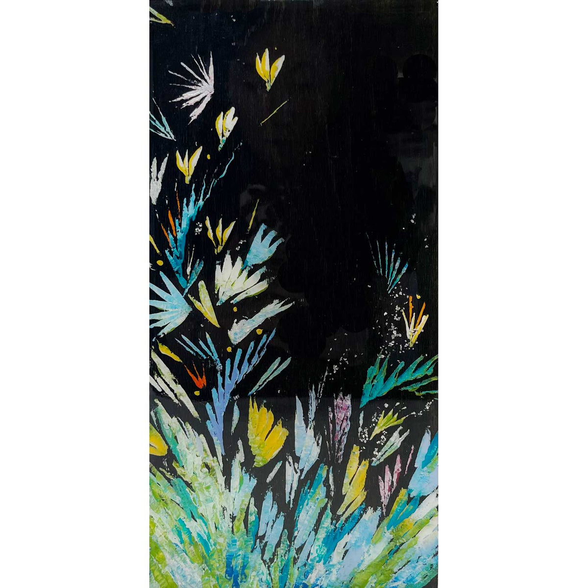 Midnight Garden 12" x 6" - Petroff Gallery -  - Kate Taylor - Midnight Garden, 12" x 6"