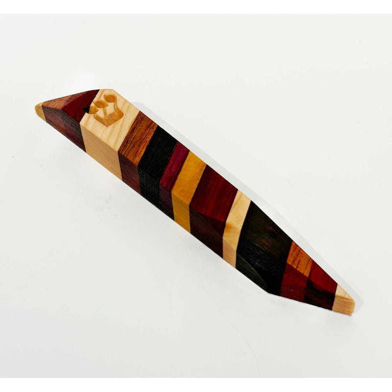 Mixed Woods Mezuzah 1 Petroff Gallery 