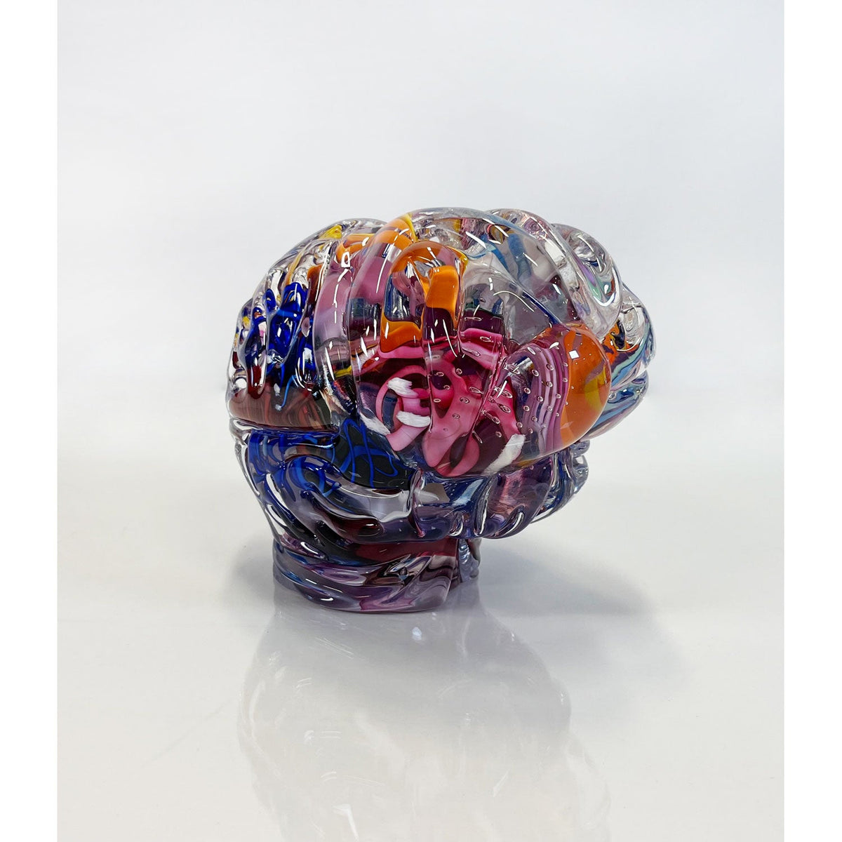 Multiverse Brain - Petroff Gallery -  - Alyssa Getz & Tommy Cudmore - Multiverse Brain, 6" x 6" x 4"