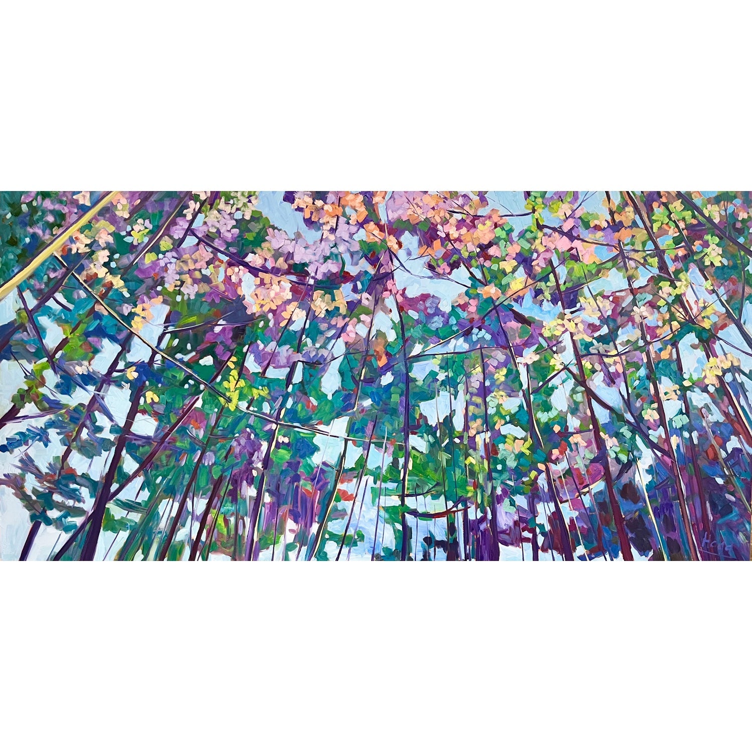 New Mercies Every Morning 36" x 72" - Petroff Gallery -  - Hoda Nicholas - New Mercies Every Morning 36" x 72"