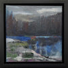 Lake Edge 10" x 10" - Petroff Gallery - Paintings