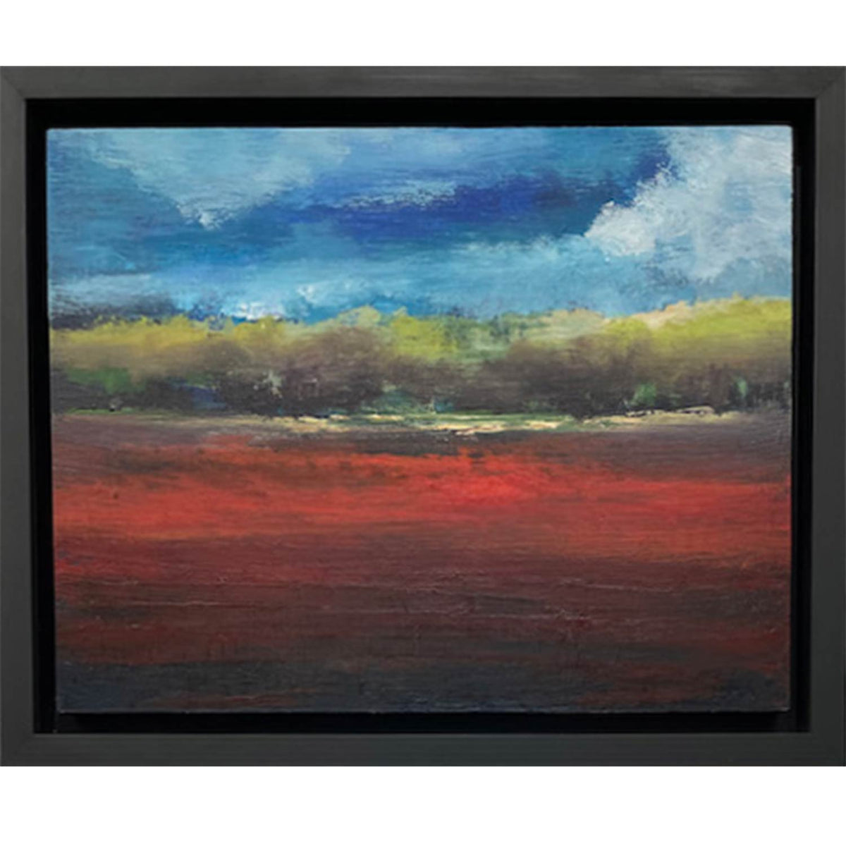 Scarlet Landscape 11" x 14" - Petroff Gallery - Paintings