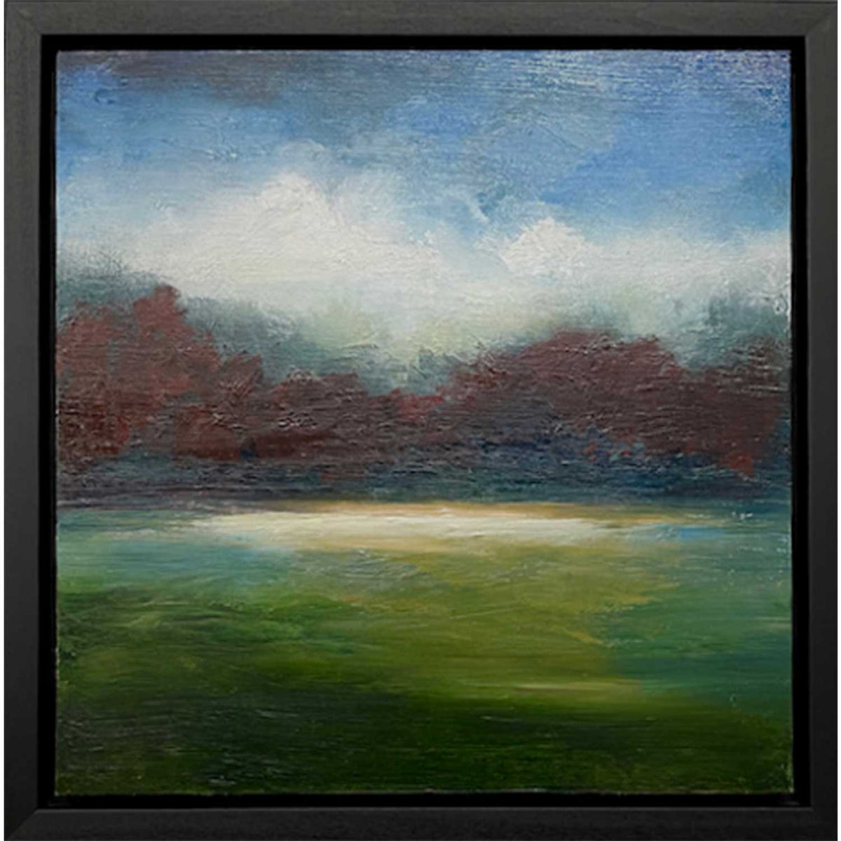 Tuesday on a Walk - 14" x 14" - Petroff Gallery - Paintings