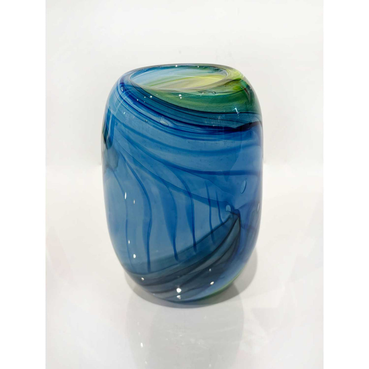 Short Blues Ether Series - Petroff Gallery - Glass