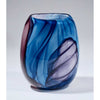 Purple with Aqua Ether Series - Petroff Gallery - Glass Art