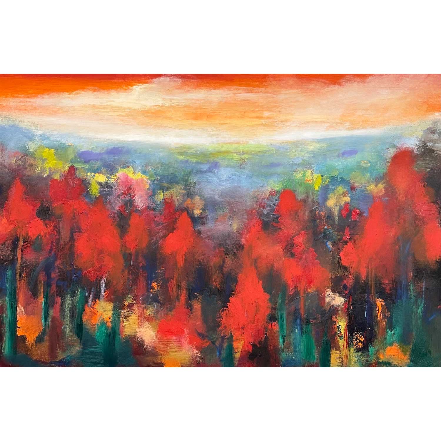 Reds 40" x 60" - Petroff Gallery -  - Paul Chester - Reds, 40" x 60"