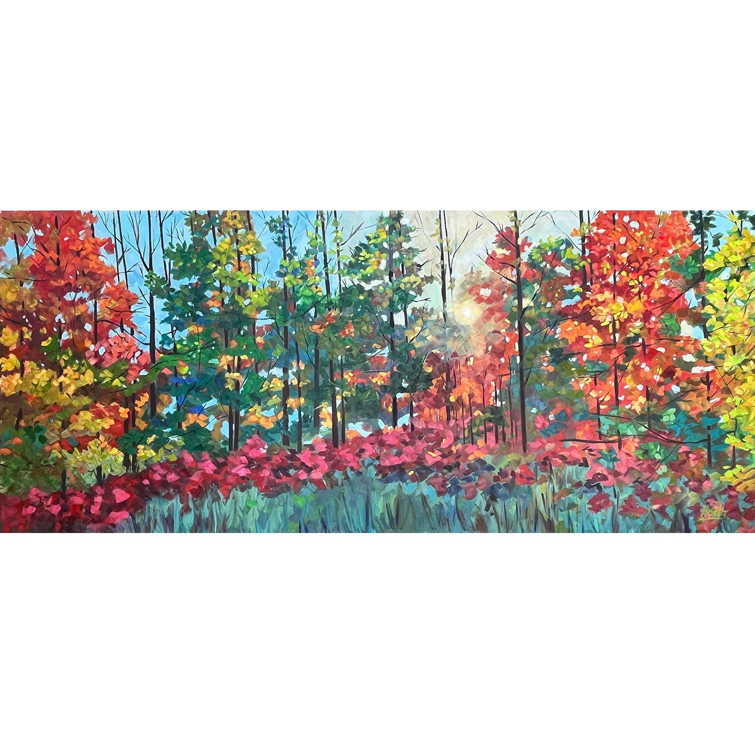 Road Trip 36" x 84" - Petroff Gallery -  - Hoda Nicholas - Road Trip 36" x 84"