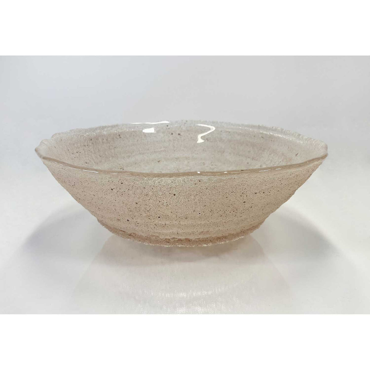 Sandcast Bowl - Petroff Gallery -  - Andrew Beauchamp - Sand Bowl, 7" x 16.5" x 18"