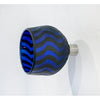 Small Blue Wall Mounted Bowl - Petroff Gallery -  - Jared Last - Small Blue Wall Mounted Bowl, 4.5" x 4" x 4"