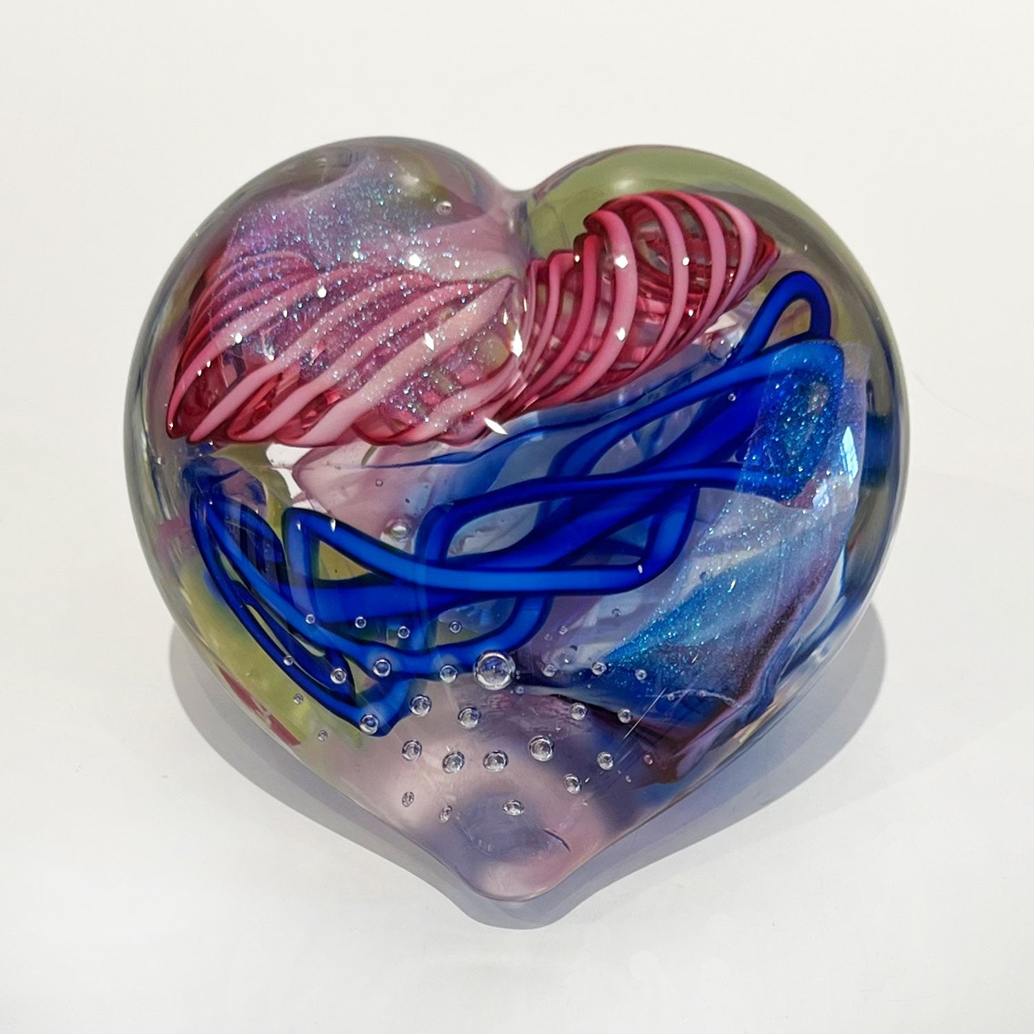 Small Heart - Petroff Gallery -  - Alyssa Getz & Tommy Cudmore - Small Heart, 3" x 3.5" x 3.5"