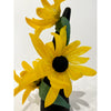 Sprig Vase Grey with Yellow Daisy - Petroff Gallery -  - Susan Rankin - Sprig Vase Grey with Yellow Daisy