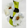 Sprig Vase Lime with White Peony - Petroff Gallery -  - Susan Rankin - Sprig Vase Lime with White Peony