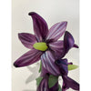 Sprig Vase Purple with Purple Lillies - Petroff Gallery -  - Susan Rankin - Sprig Vase Purple with Purple Lillies