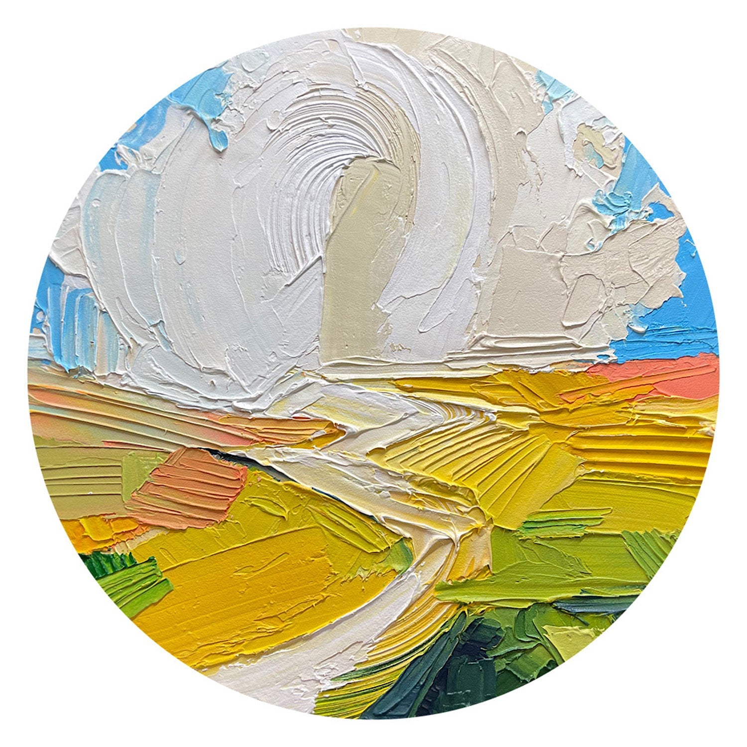 Summerland 24" diameter - Petroff Gallery -  - Samantha Williams-Chapelsky - Summerland 24" diameter