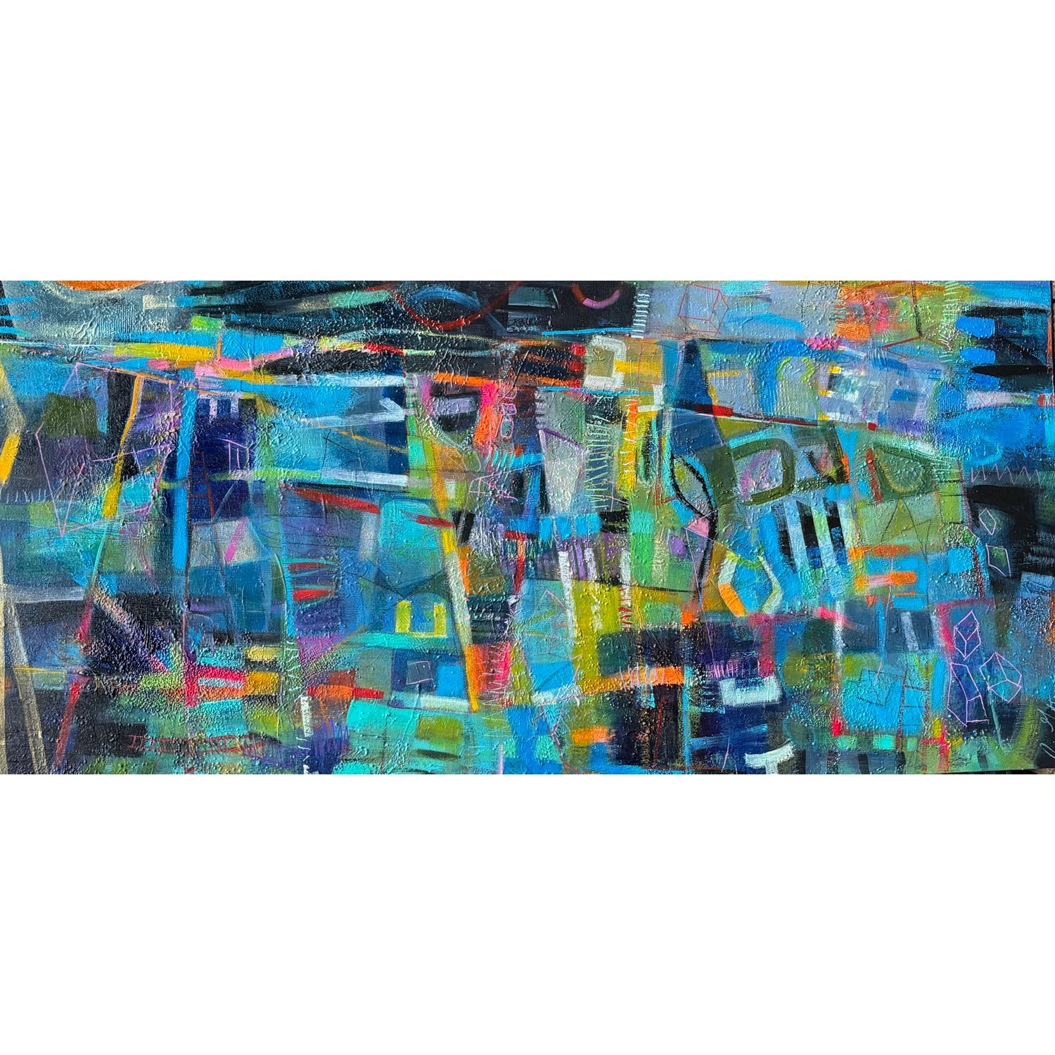 TLV 30" x 60" - Petroff Gallery -  - Rina Gottesman - TLV, 30" x 60"